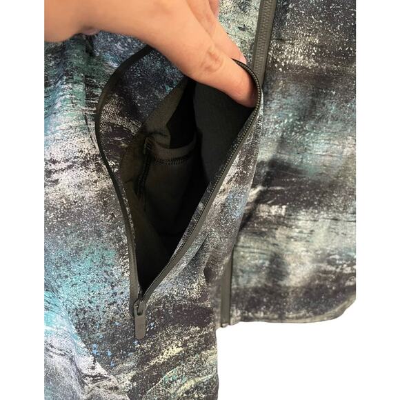 Lululemon Here to Move Jacket Azurite Dark Olive Zip Up Rain Coat Size 4 Small - Picture 6 of 13